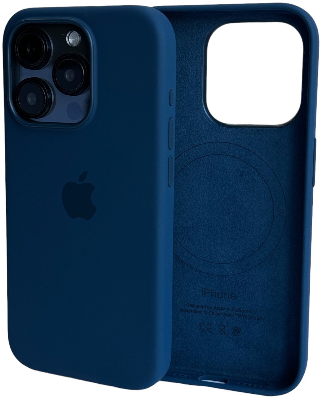 Чехол для Apple iPhone 15 Pro синий - ForteMarket Чехол для Apple iPhone 15 Pro синий купить,4997
