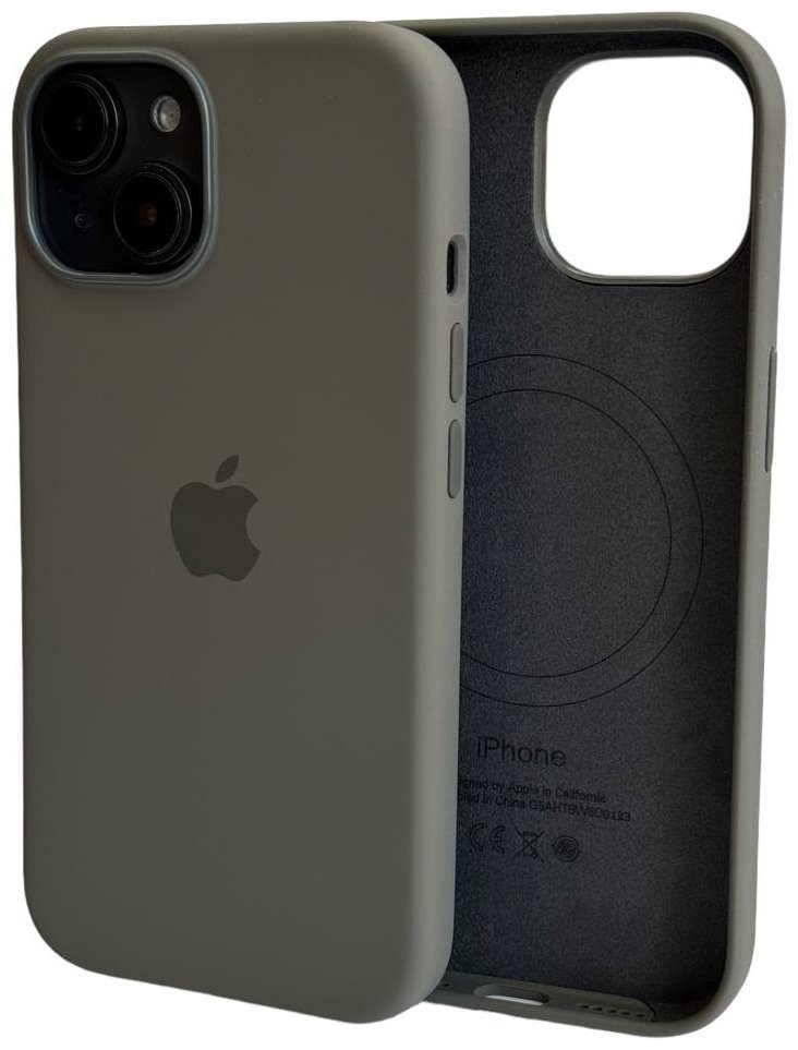 Чехол для Apple iPhone 15 серый - ForteMarket Чехол для Apple iPhone 15 серый купить,4999