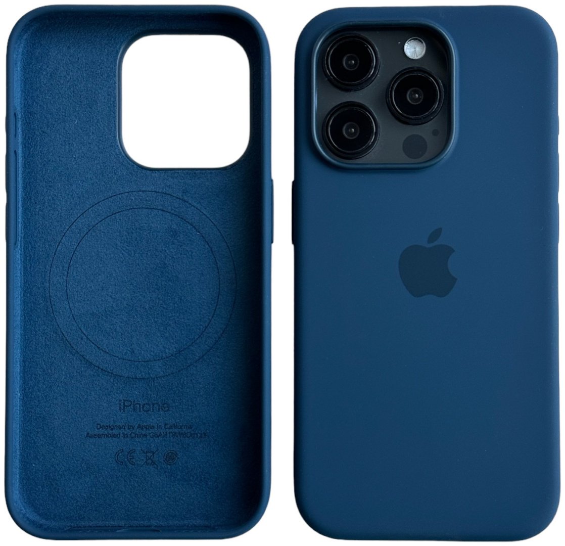 Чехол для Apple iPhone 15 Pro синий - ForteMarket Чехол для Apple iPhone 15 Pro синий купить,4997