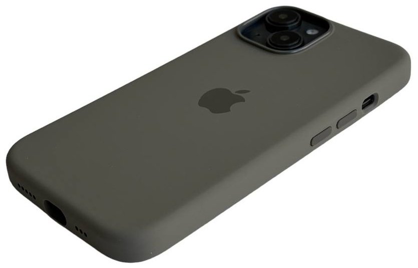 Чехол для Apple iPhone 15 серый - ForteMarket Чехол для Apple iPhone 15 серый купить,4999