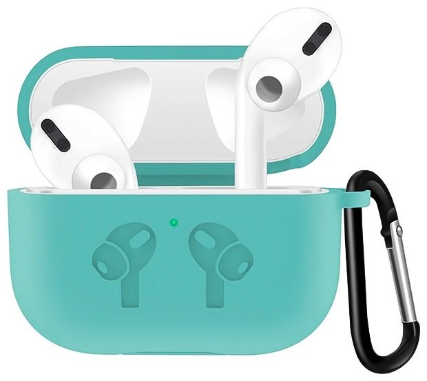 Чехол для Apple AirPods Pro 2 бирюзовый