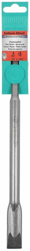 Heller долото 28543 (SDS-plus, 20х65х250 мм) 1 шт