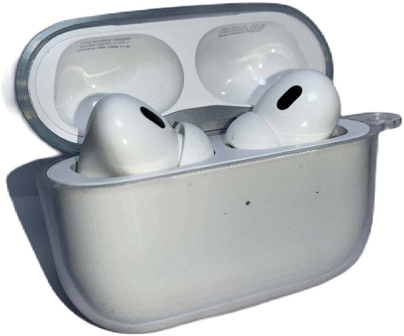 Чехол для Apple AirPods Pro 2 прозрачный