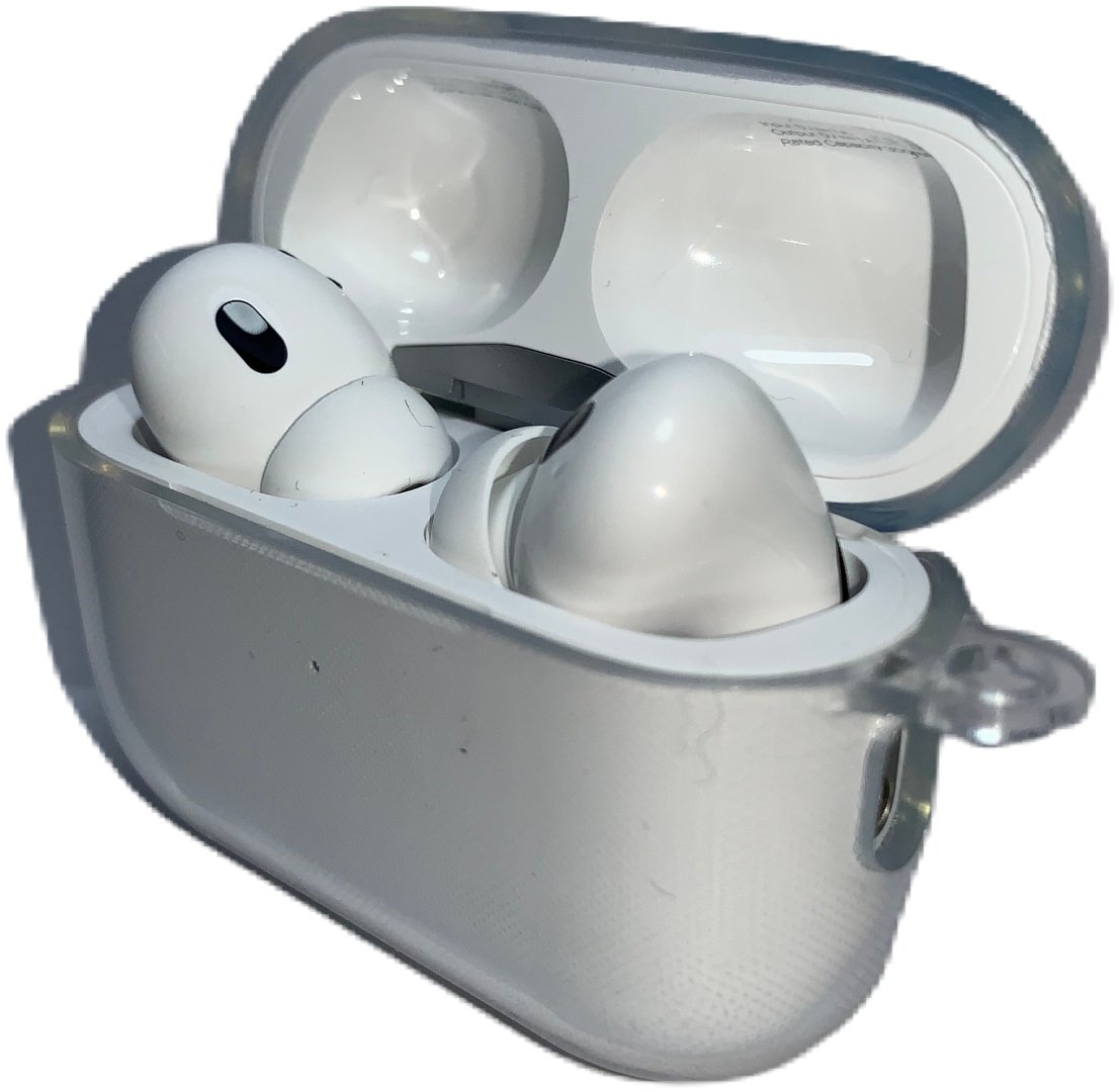 Чехол для Apple AirPods Pro 2 прозрачный