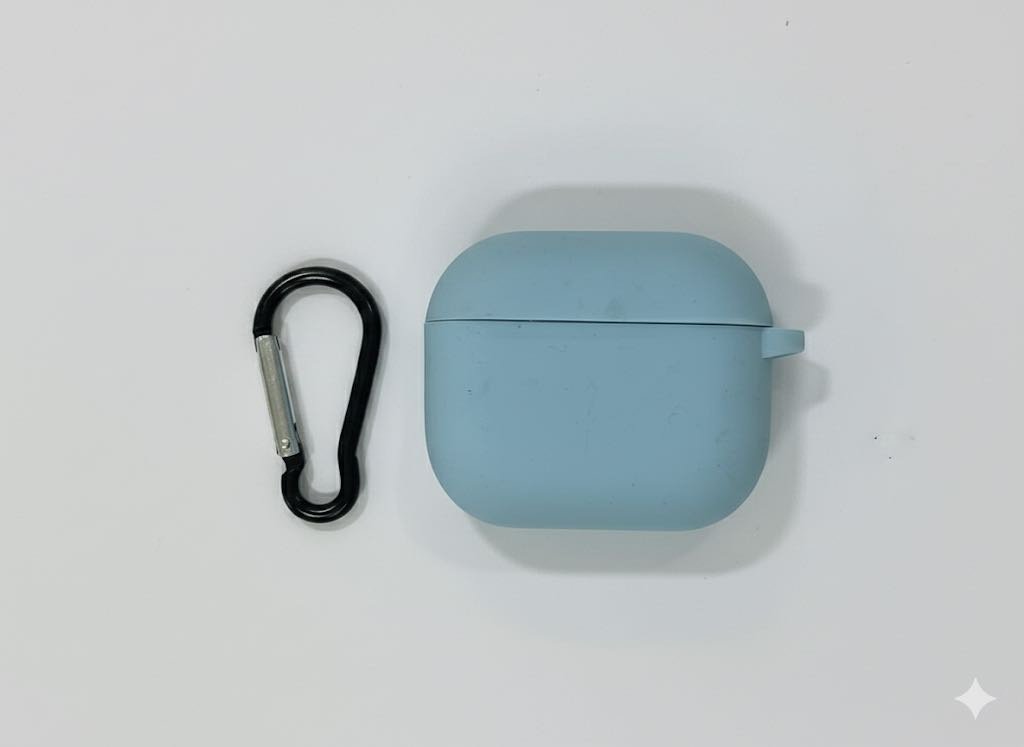 Чехол для Apple AirPods 3 голубой