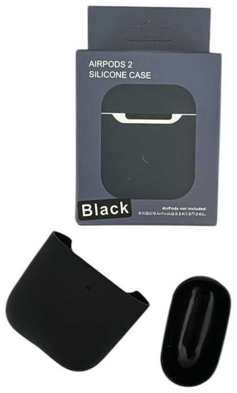 Чехол для Apple AirPods 2 черный