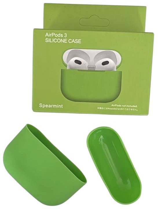 Чехол для Apple AirPods 3 зеленый