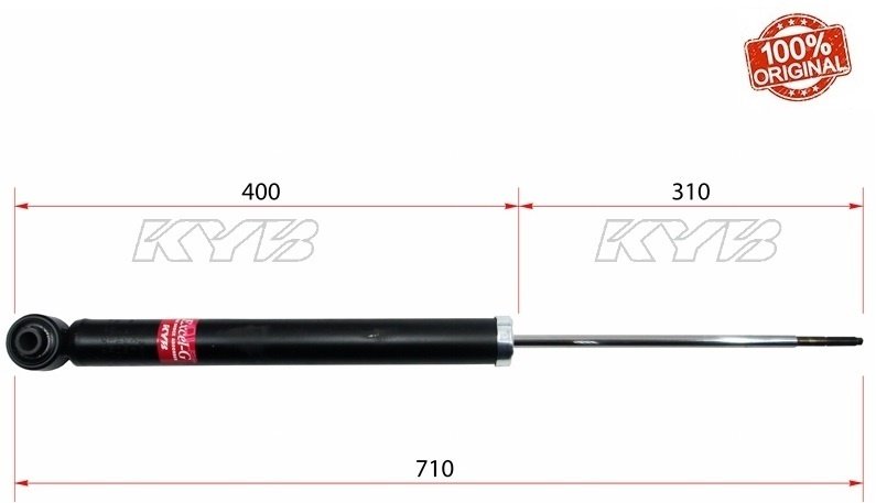 Амортизатор KYB задний 3430062 1 шт купить,NaN