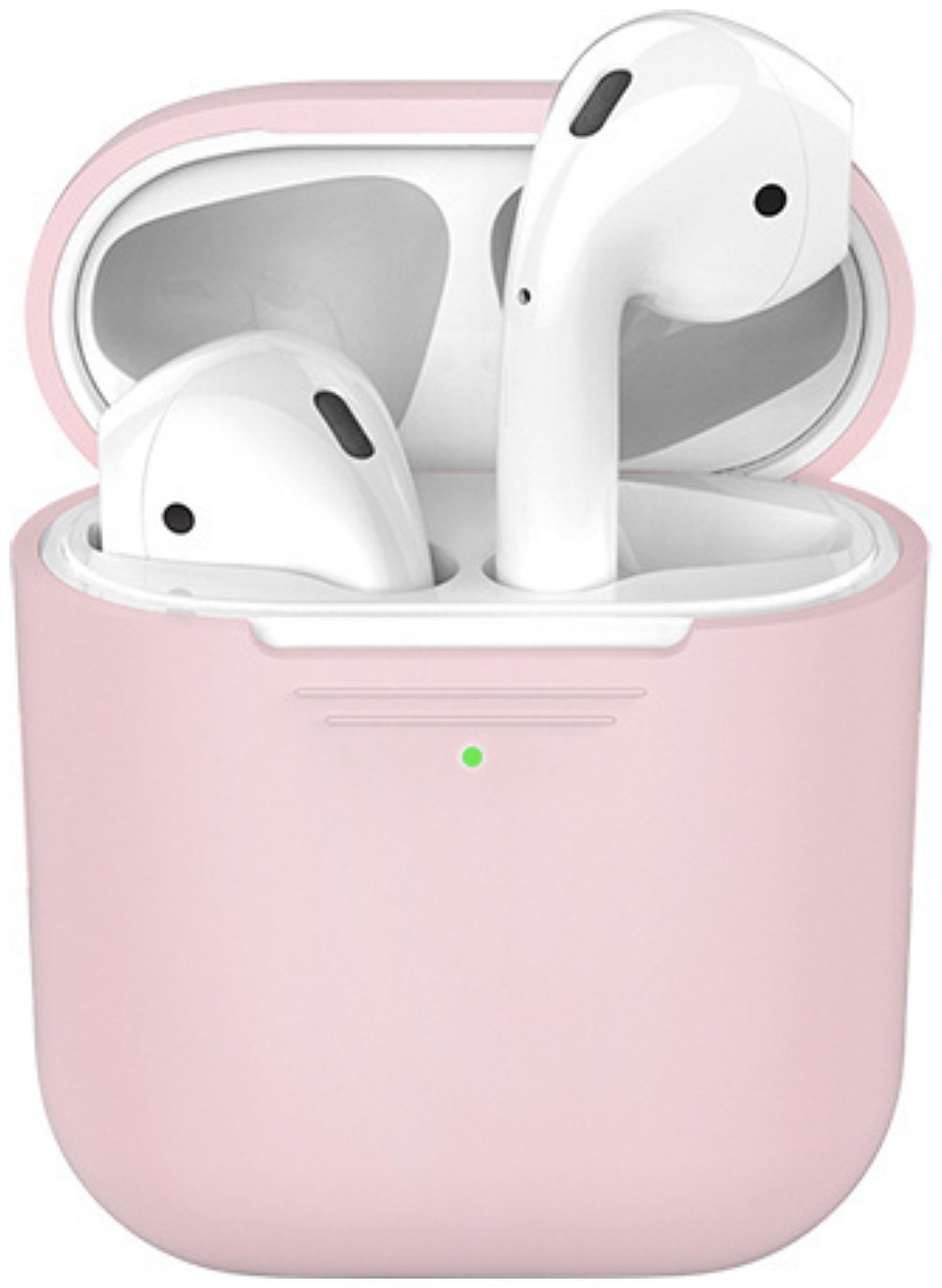 Чехол для Apple AirPods, AirPods 2 розовый
