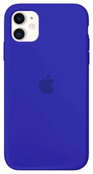 Чехол для Apple iPhone 11 синий - ForteMarket Чехол для Apple iPhone 11 синий купить,699
