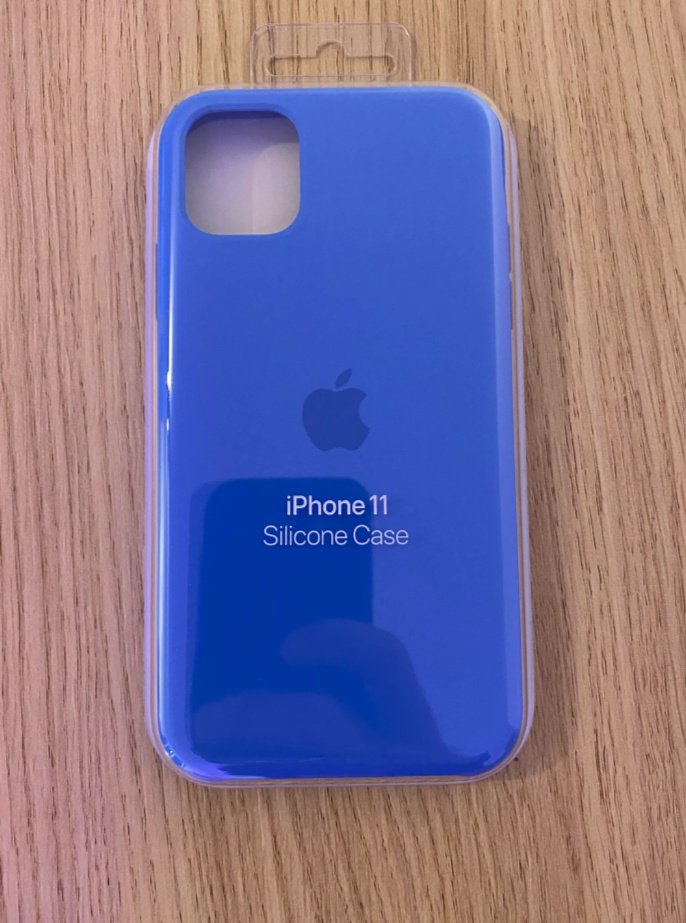 Чехол для Apple iPhone 11 синий - ForteMarket Чехол для Apple iPhone 11 синий купить,699