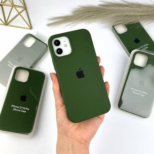 Чехол для Apple iPhone 11 темно-зеленый купить,999