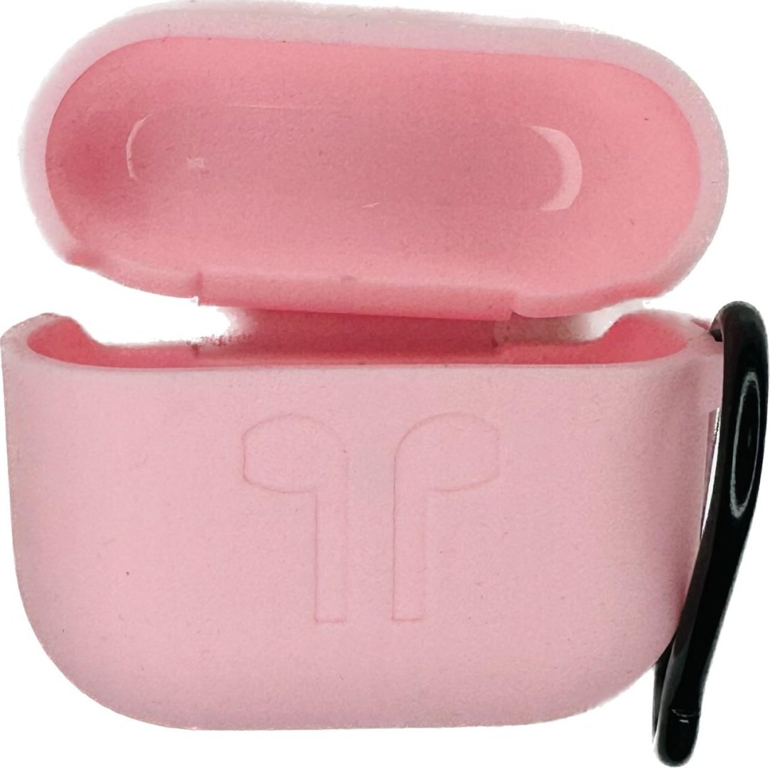 Чехол для Apple AirPods 3 черный, розовый