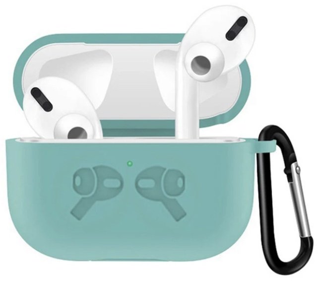 Чехол для Apple AirPods Pro бирюзовый