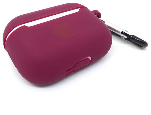 Чехол для Apple AirPods Pro бордовый