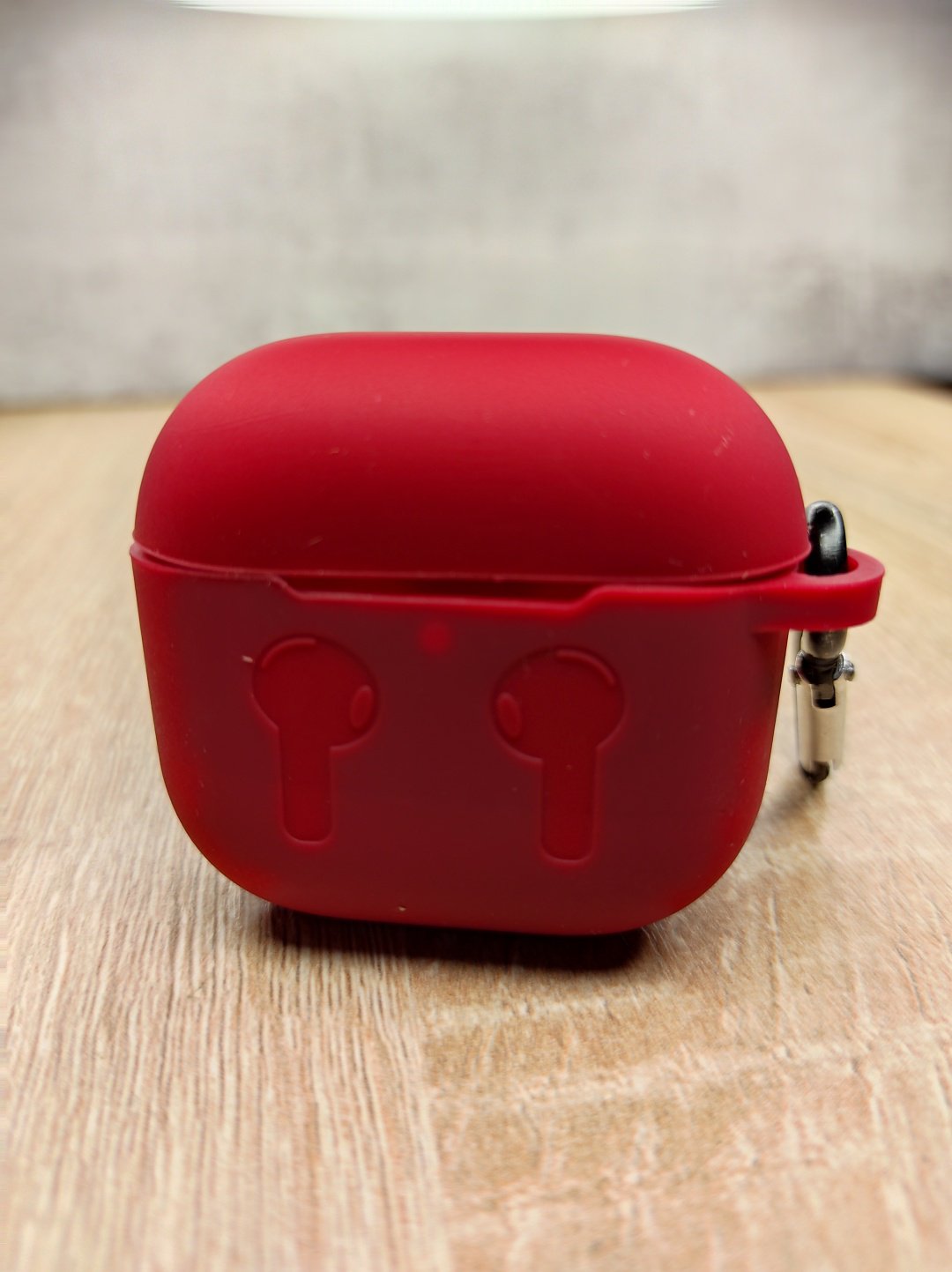 Чехол для Apple AirPods 4 бордовый