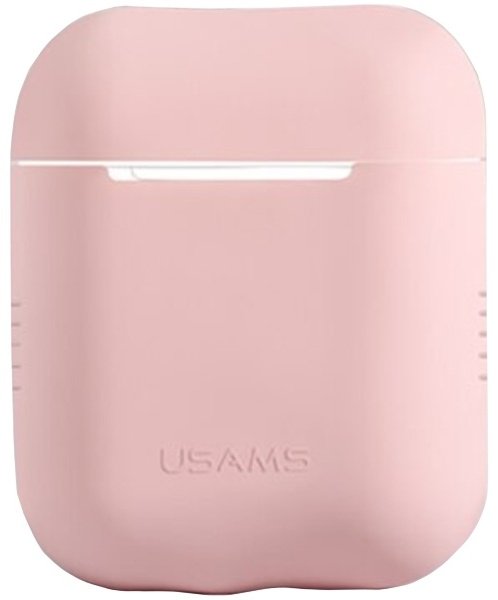 Чехол Usams для Apple AirPods розовый