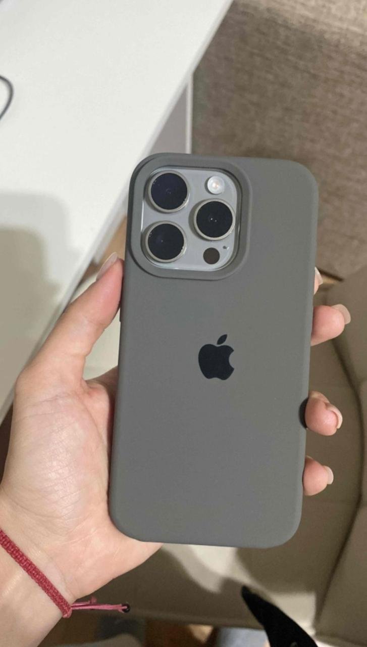 Чехол Usams для Apple iPhone 15 Pro Max серый купить,470