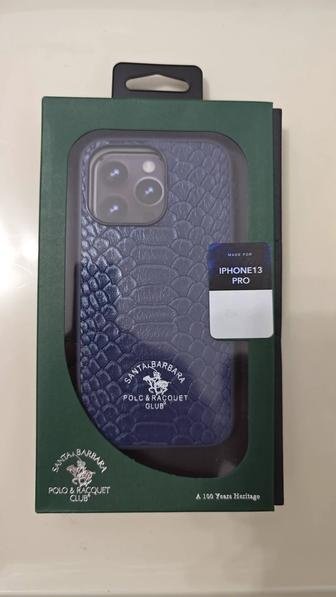 Чехол Santa Barbara Polo & Racquet Club для Apple iPhone 13 Pro Max синий - ForteMarket Чехол Santa Barbara Polo & Racquet Club для Apple iPhone 13 Pro Max синий купить,1070