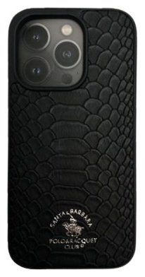 Чехол Santa Barbara Polo & Racquet Club для Apple iPhone 14 Pro Max черный купить,1482