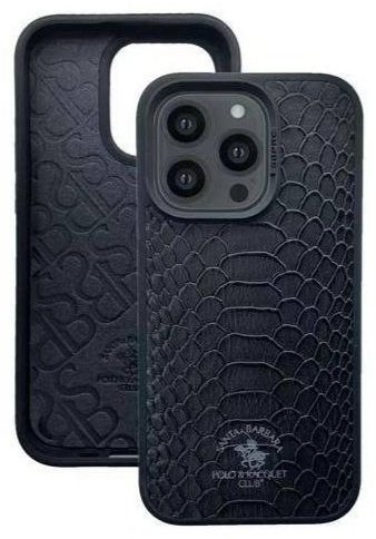 Чехол Santa Barbara Polo & Racquet Club для Apple iPhone 13 Pro Max черный купить,1248