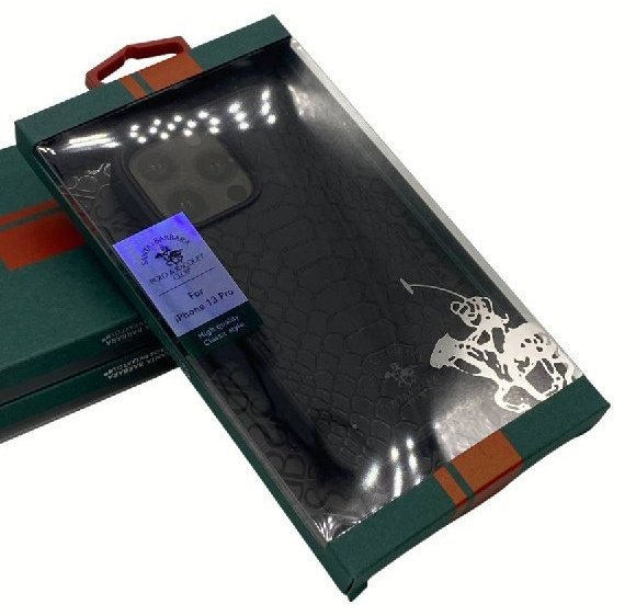 Чехол Santa Barbara Polo & Racquet Club для Apple iPhone 13 Pro черный - ForteMarket Чехол Santa Barbara Polo & Racquet Club для Apple iPhone 13 Pro черный купить,1230