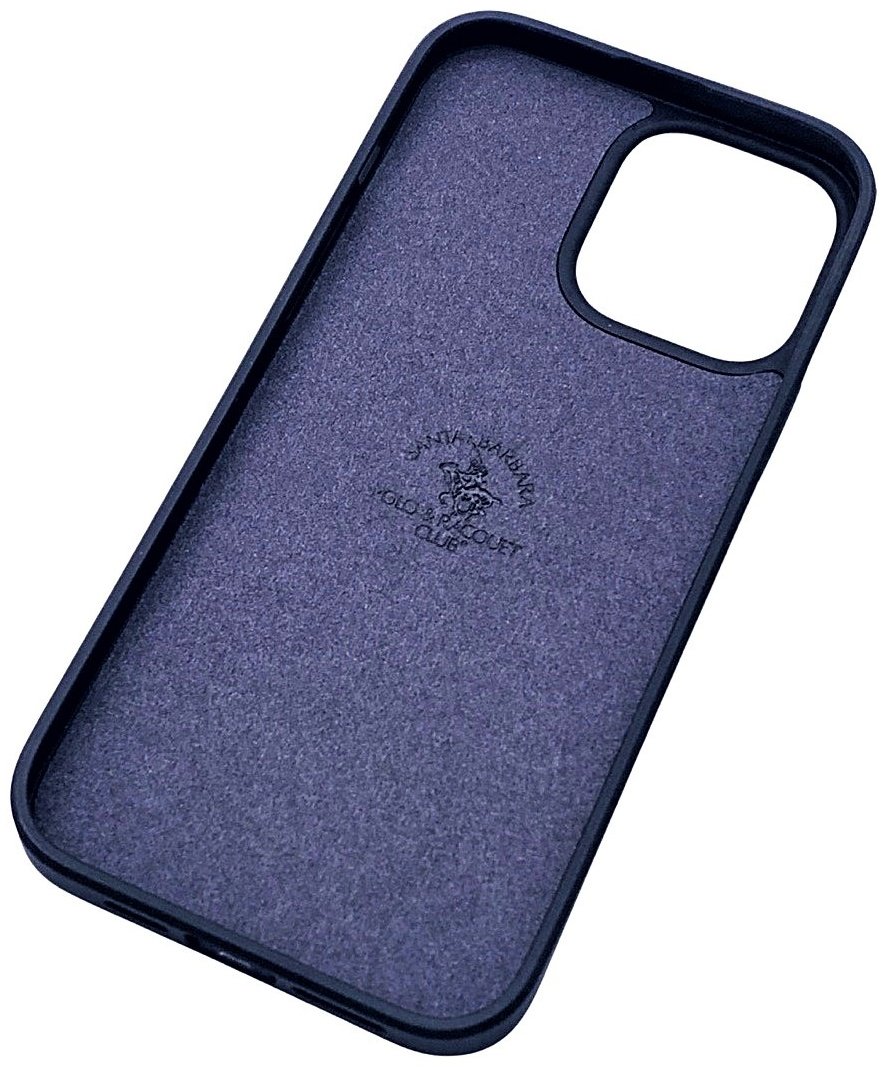 Чехол Santa Barbara Polo & Racquet Club для Apple iPhone 13 Pro Max черный купить,1270