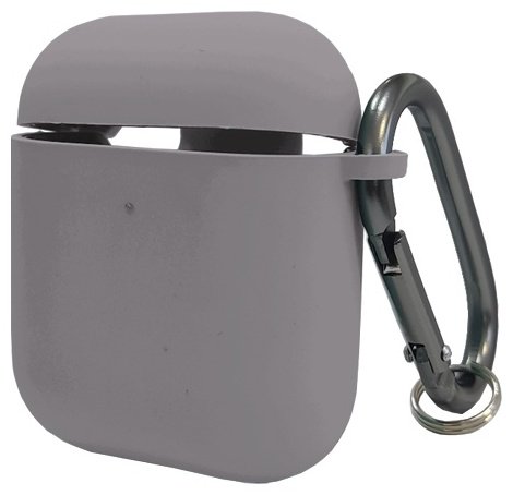 Чехол для Apple AirPods, AirPods 2 серый
