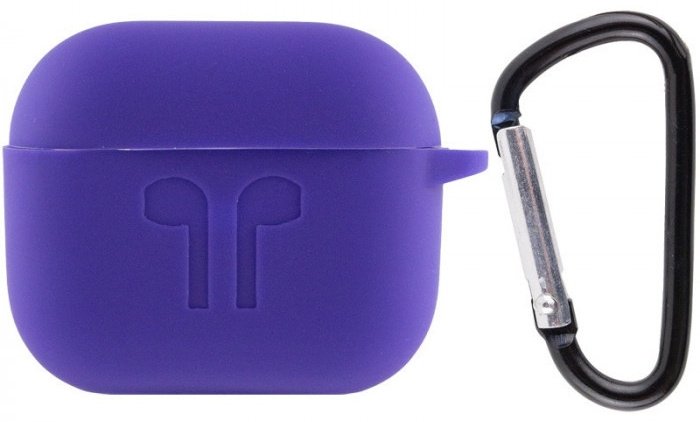 Чехол для Apple AirPods 3 фиолетовый