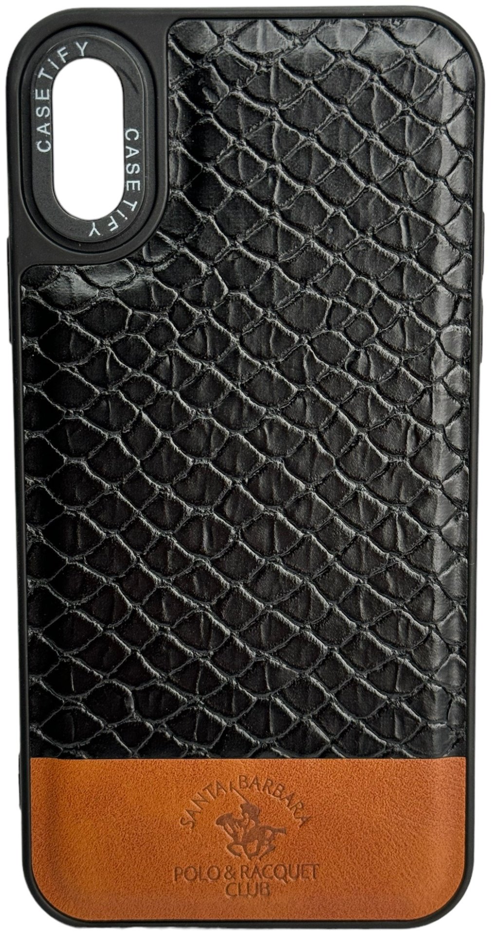Чехол Santa Barbara Polo & Racquet Club для Apple iPhone X, iPhone Xs черный купить,2581