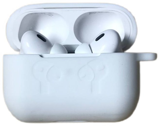 Чехол для Apple AirPods Pro, AirPods Pro 2 белый