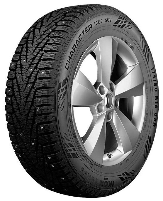 Ikon Tyres (Nokian) Character Ice 7 185/60 R15 88 T с шипами купить,NaN