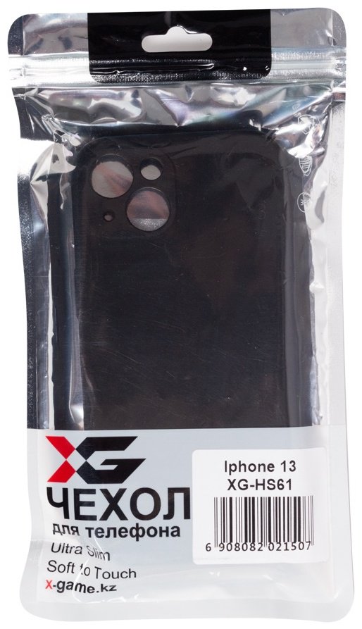 Чехол X-Game для Apple iPhone 13 черный - ForteMarket Чехол X-Game для Apple iPhone 13 черный купить,999