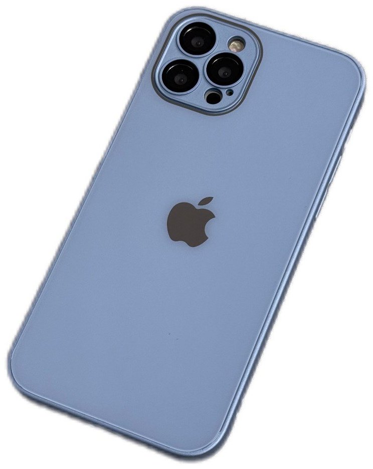 Чехол для Apple iPhone 12 Pro Max голубой купить,670