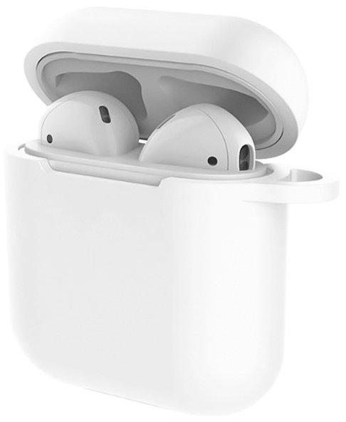 Чехол для Apple AirPods, AirPods 2 белый