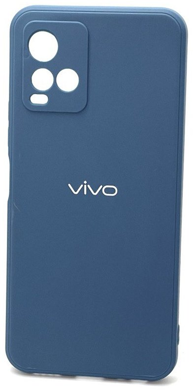 Чехол Silicon Power для Vivo Y33s, Y21 синий купить,970
