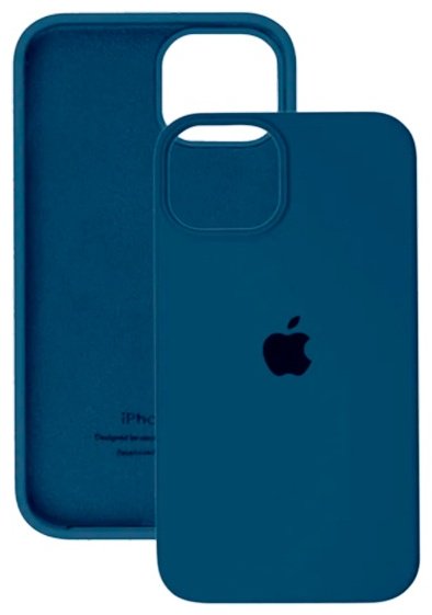 Чехол для Apple iPhone 14 синий купить,470