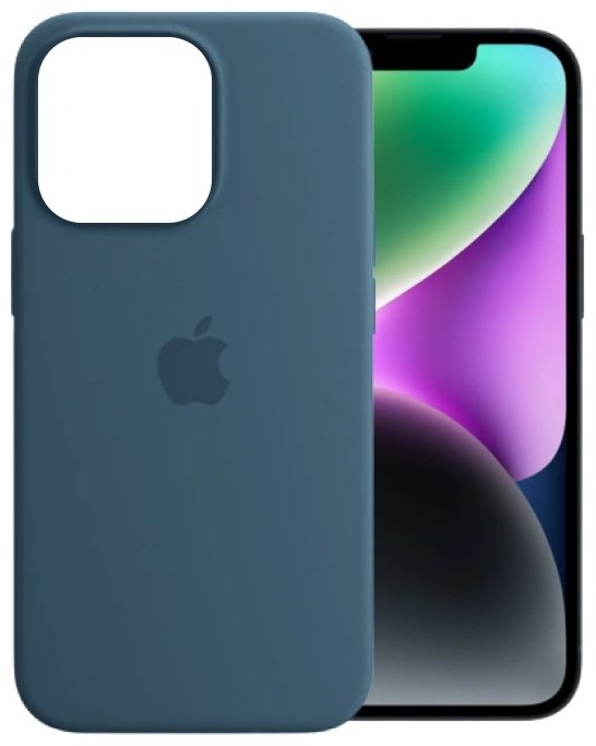 Чехол для Apple iPhone 14 синий - ForteMarket Чехол для Apple iPhone 14 синий купить,762