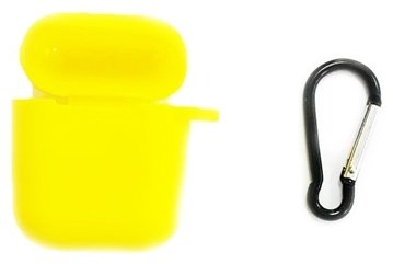 Чехол Silicone Case для Apple AirPods желтый