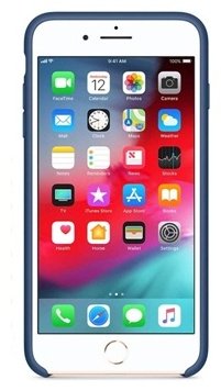 Чехол для Apple iPhone 7 Plus, iPhone 8 Plus синий купить,966