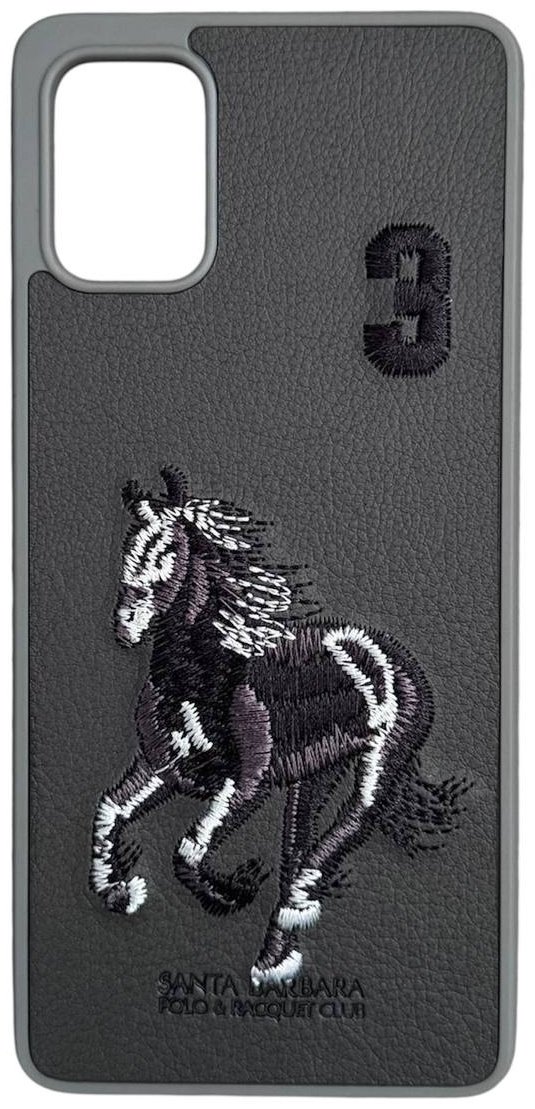 Чехол Santa Barbara Polo & Racquet Club для Samsung Galaxy A51 серый купить,1554