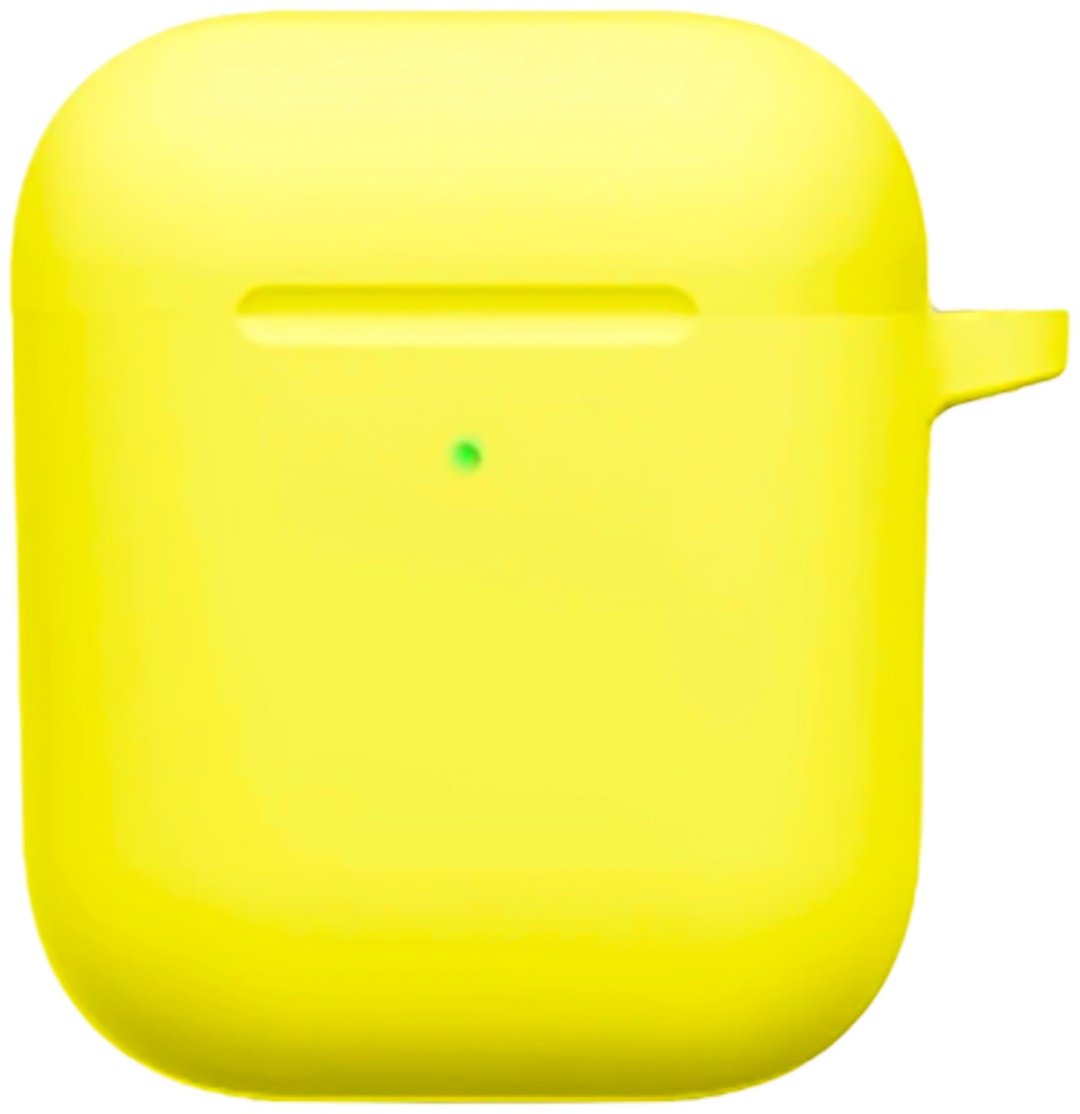 Чехол для Apple AirPods, AirPods 2 желтый
