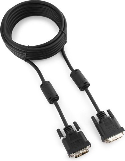 Кабель Cablexpert CC-DVI-BK-15 DVI-D - DVI-D 4.5 м купить,NaN