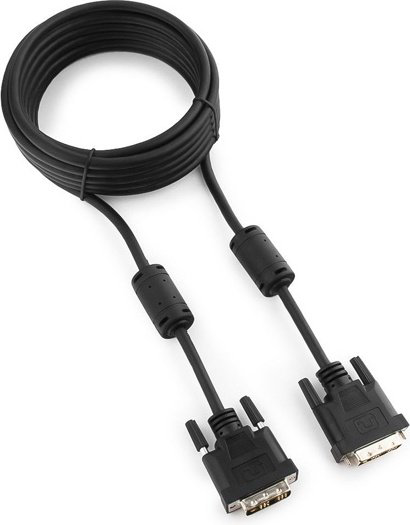 Кабель Cablexpert CC-DVI-BK-15 DVI-D - DVI-D 4.5 м купить,NaN
