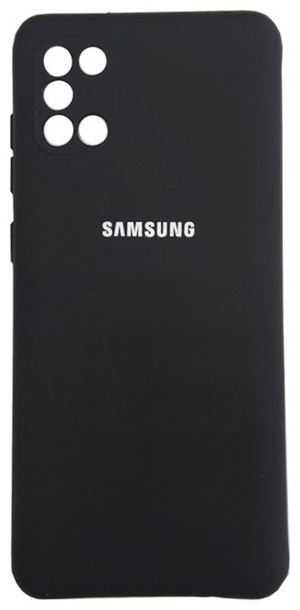 Чехол для Samsung Galaxy A31 черный купить,566