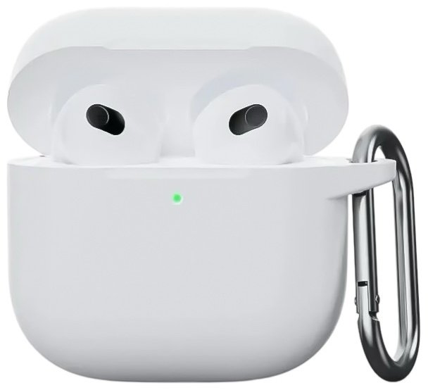 Чехол для Apple AirPods 4 белый