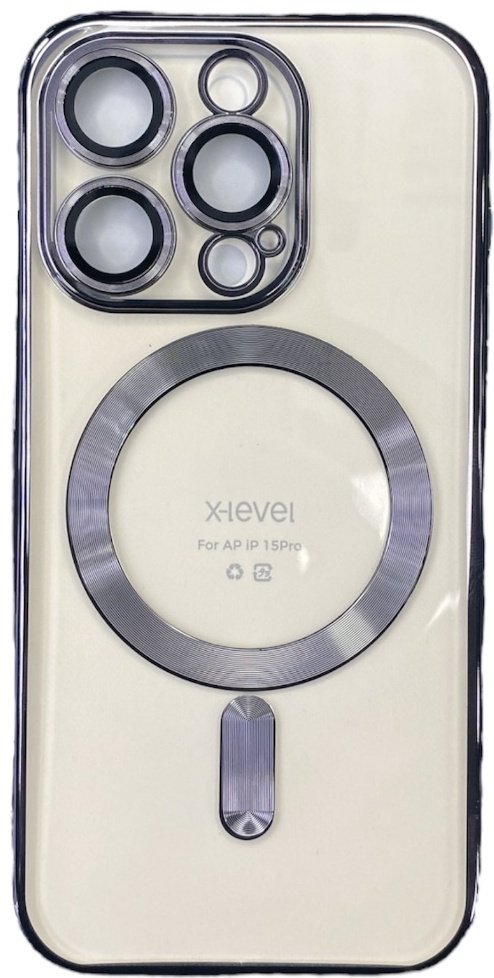 Чехол X-LEVEL для Apple iPhone 15 Pro Max прозрачный купить,954