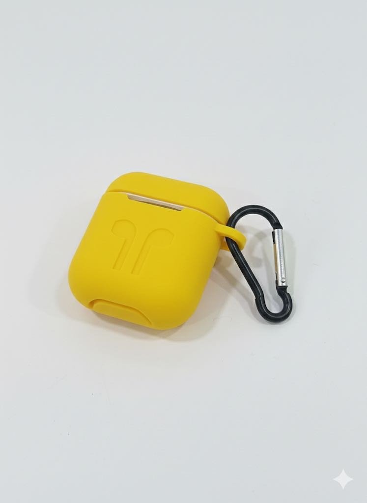 Чехол для Apple AirPods желтый