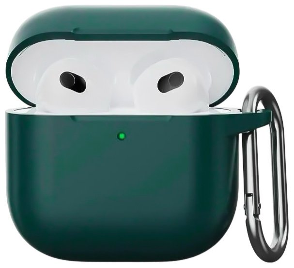 Чехол для Apple AirPods 4 зеленый