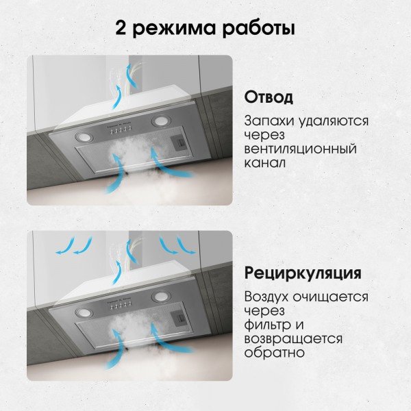Вытяжка Zigmund &amp; Shtain K 018.5 S серебристый купить,NaN